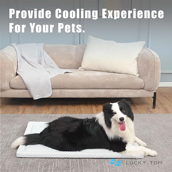 Breathable Dog Cooling Pad Kennels(23" Lx17 Wx1.5 T)