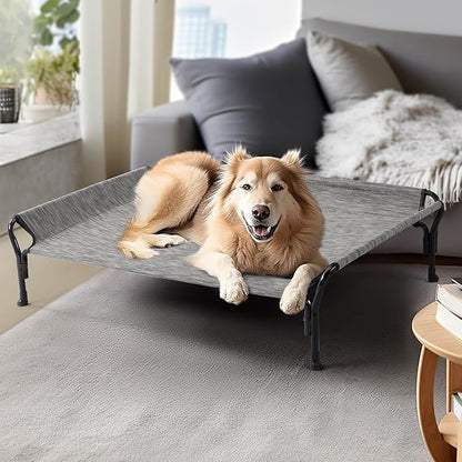 Veehoo Cooling Raised Dog Bed