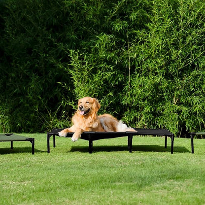 EHEYCIGA 50 Inch Elevated Dog Cot Beds for Extra Large Dogs