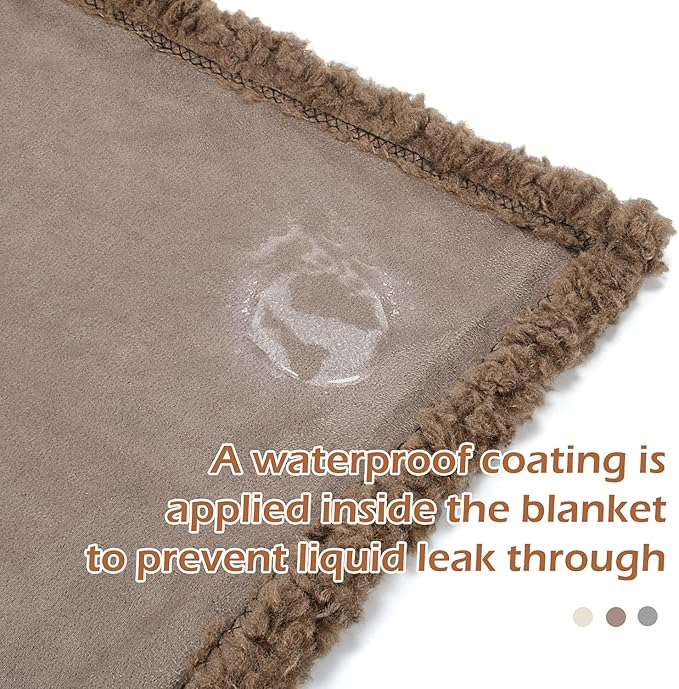 Kritter Planet Love Waterproof Bed Blankets for Couples