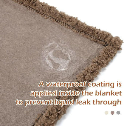 Kritter Planet Love Waterproof Bed Blankets for Couples