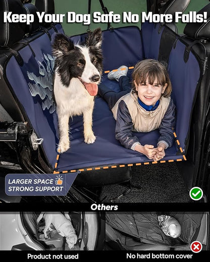 Next-Gen Back Seat Extender for Dogs 500lbs Capacity,Hard