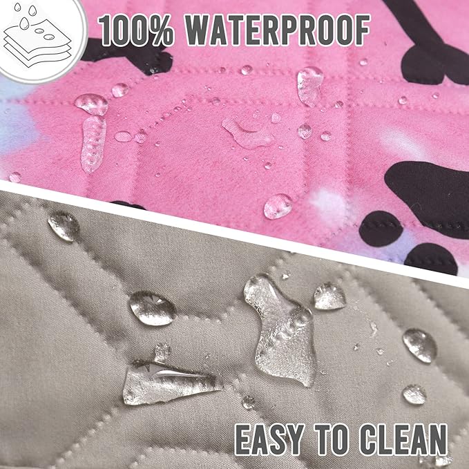 Dog Bed Cover for Pets Blankets Rug Pads for Couch Protection Waterproof Bed Covers Dog Blanket Furniture Protector Reusable Changing Pad (20X30