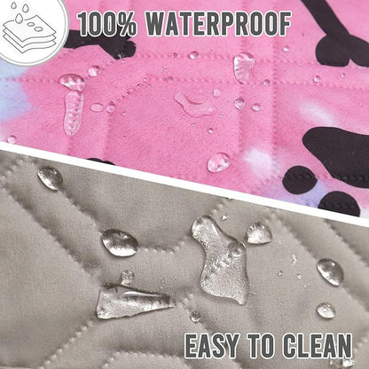 Dog Bed Cover for Pets Blankets Rug Pads for Couch Protection Waterproof Bed Covers Dog Blanket Furniture Protector Reusable Changing Pad (20X30