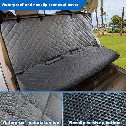 Bench Car Seat Cover Protector for Dogs