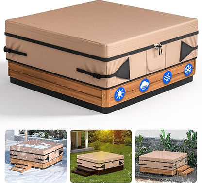Hot Tub Cover 600D Hot (95 x 95 x 20 inch,
