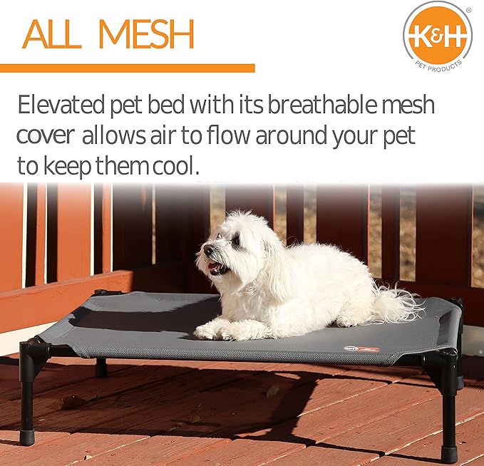 K&H Pet Products Elevated Outdoor Dog Cot Bed
