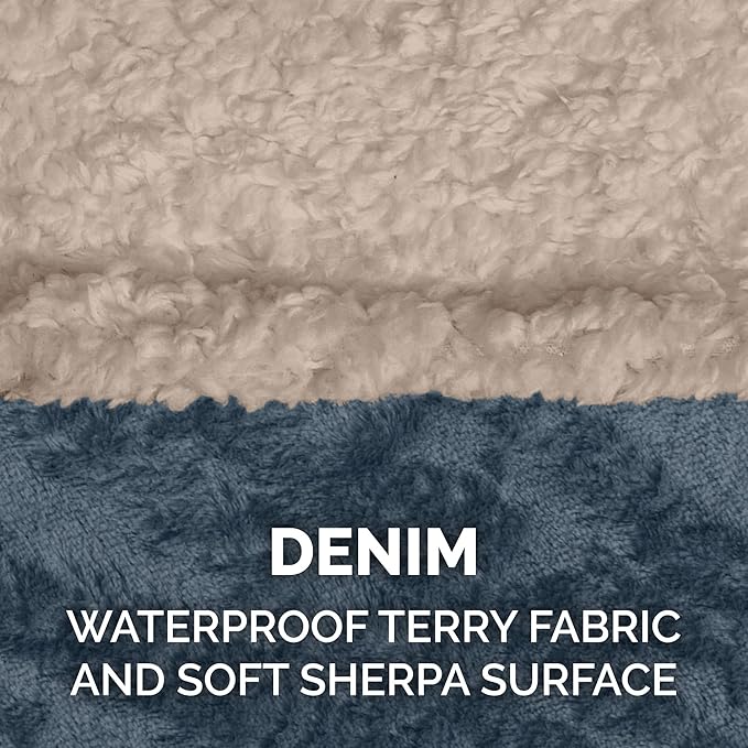 Furhaven Waterproof & Self-Warming Throw Blanket for Dogs & Indoor Cats