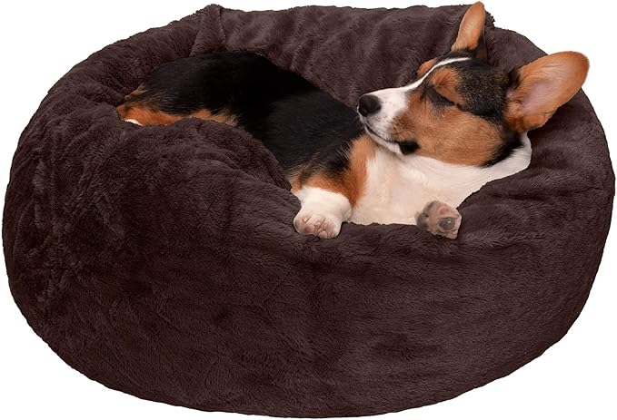 Furhaven Soft & Cozy Dog Bed for Medium/Small Dogs 35 lbs