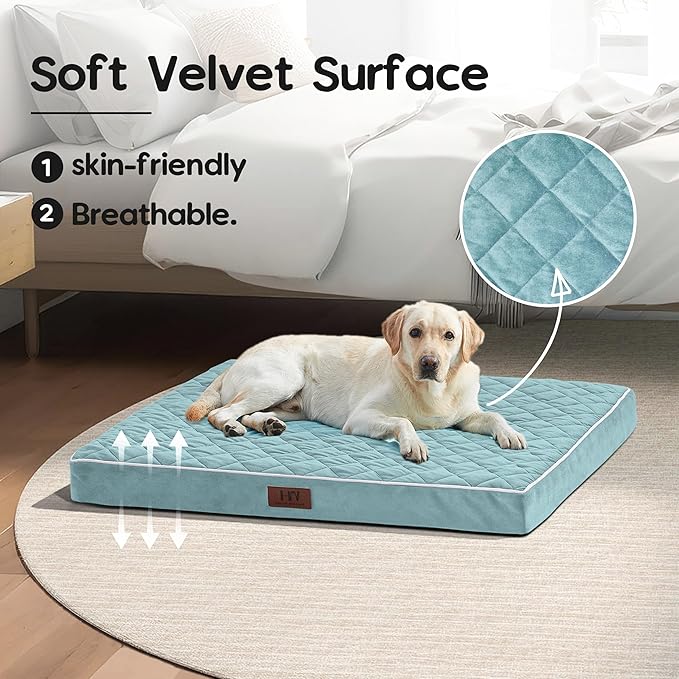 Orthopedic Dog Beds for Medium Large Dogs with Removable Washable Cover 30 inch,