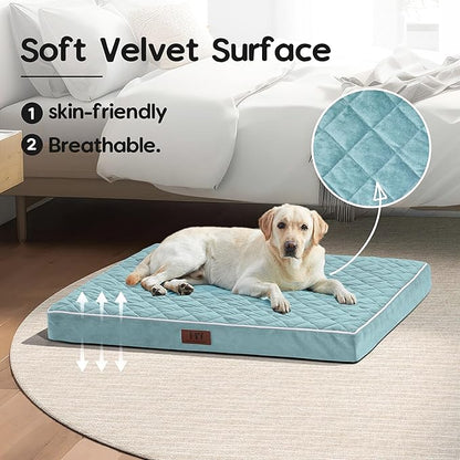 Orthopedic Dog Beds for Medium Large Dogs with Removable Washable Cover 30 inch,