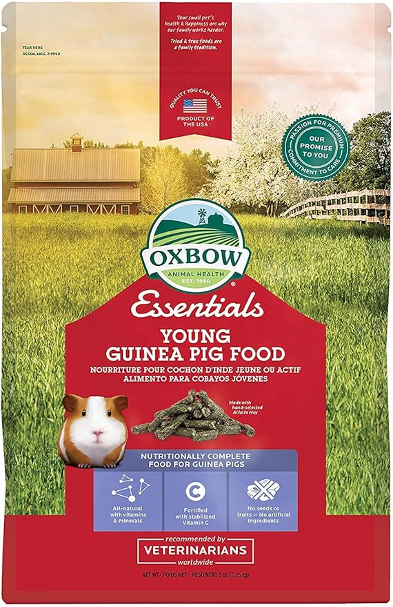 Oxbow Essentials Young Guinea Pig Food 5 lb.