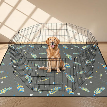 Washable Pee Pads for Dogs: Lagre Reusable Pee Pads for Dogs 1 Pack 72x72 Inch