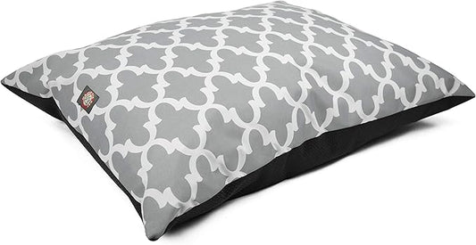 Majestic Pet Rectangle Medium Dog Bed Washable – Non Slip Comfy Pet Bed – Dog Crate Bed Super Value Pillow Dog Bed – Dog Kennel Bed for Sleeping 35 x 28 Inch