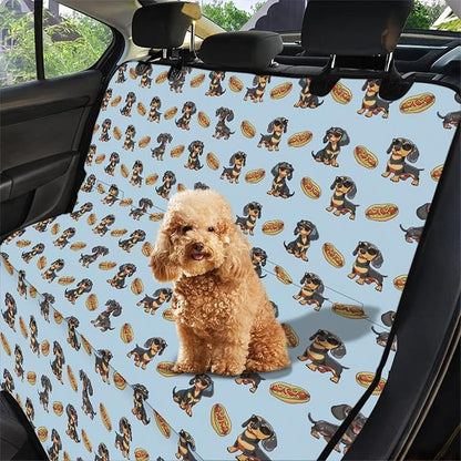 AFPANQZ Dachshund Car Dog Cat Seat Cover Large