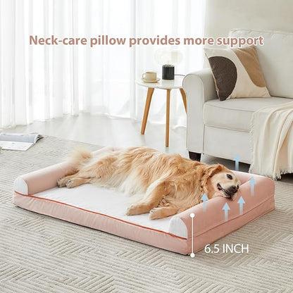 BFPETHOME Washable Dog Beds for Large Dogs