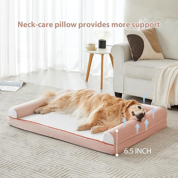 BFPETHOME Washable Dog Beds for Medium Dogs