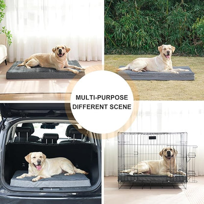 Orthopedic Waterproof Dog Bed for Large and Medium Dogs 44 x 32 inches 100 lbs