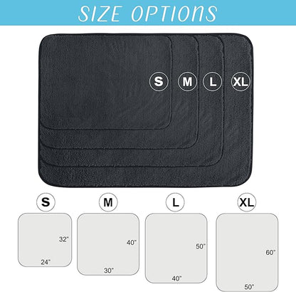NICETOWN Dog Bed Covers Dog Pet Pads Puppy Pads Washable Mats for Dog Couch Protection Super Soft Pet Bed Covers Reversible Sherpa Fleece Blanket for Large Dog 50" x 60", Grey