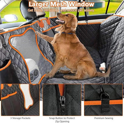 Backseat Pet Cover for Dog Cat 54''W X 59''L