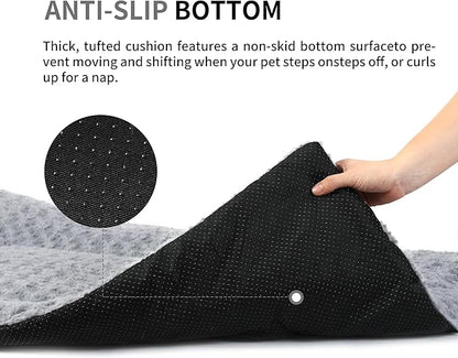 NOYAL Dog Bed Mat Soft Washable Dog Crate