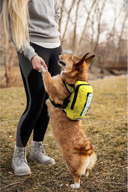 K9 Sport Sack Walk-On | Dog Carrier Dog Backpack with Harness & Storage (Extra Small, Buttercup Yellow)