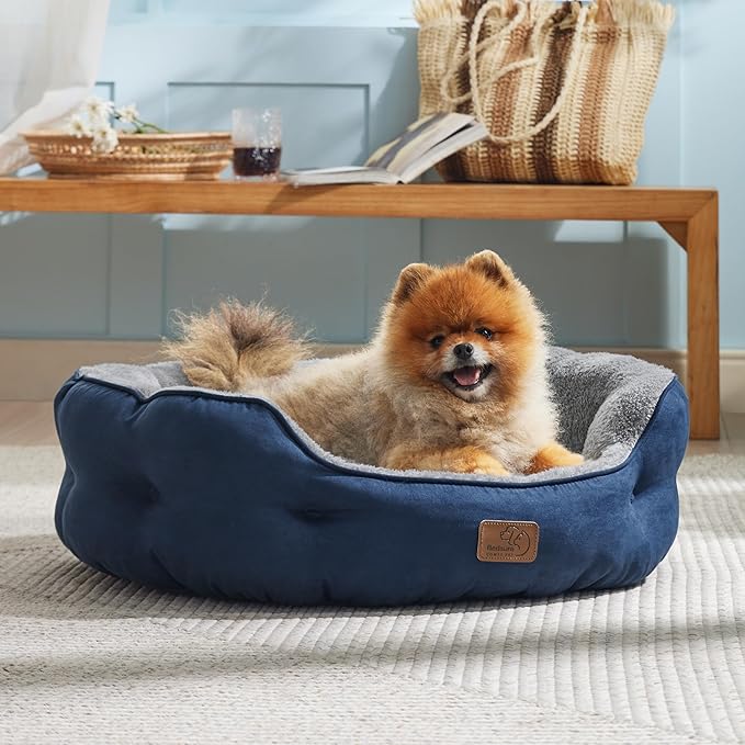 Bedsure Dog Beds for Small Dogs 25 Inches,