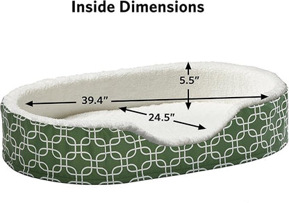 MidWest Homes for Pets Orthoperdic Egg-Crate Nesting Pet Bed w/ Teflon Fabric Protector