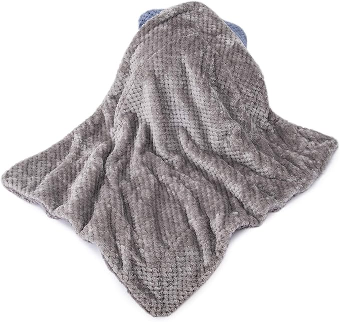Fuzzy Dog Blanket or Cat Blanket or Pet Blanket (24" x 32"), DG-Flint
