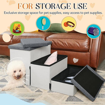 Dog Stairs for Small Dogs 22 inches(3