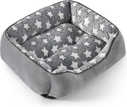 SIWA MARY Dog Bed for Large Size Dogs L(35"x25"x9") Gray