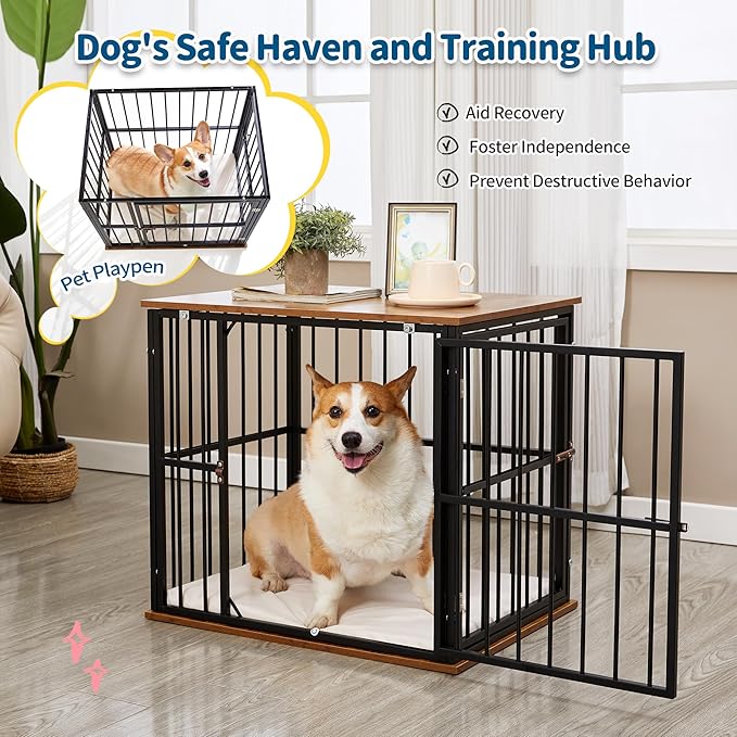 Made4Pets Dog Crate Furniture for Small Dogs 25"*18.5"*22.8"