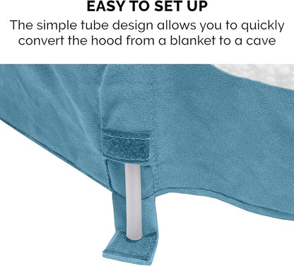 Furhaven 44" Round Orthopedic Dog Bed for Large Dogs w/ Removable Washable Cover 80 lbs 44-inch