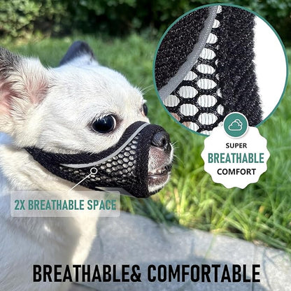 Dog Muzzle for Small Dogs Breathable Adjustable