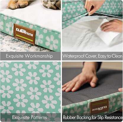 ClevaHome Comfort Orthopedic Dog Bed for Large Dogs