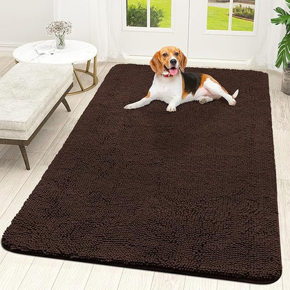 OLANLY Dog Door Mat for Muddy Paws 59x35