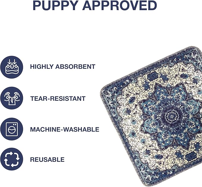 Washable Pee Pads for Dogs 100% Waterproof,