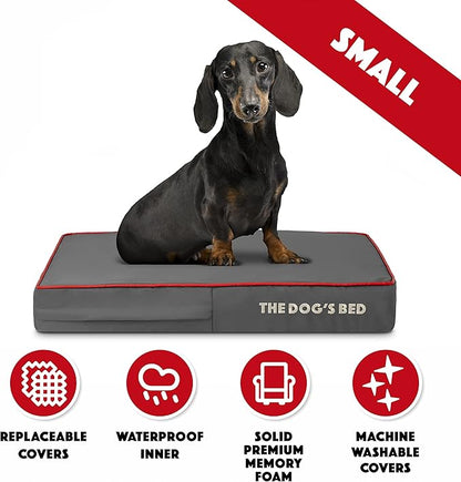 The Dog’s Bed Orthopedic Memory Foam Dog Bed 28x19, Pain