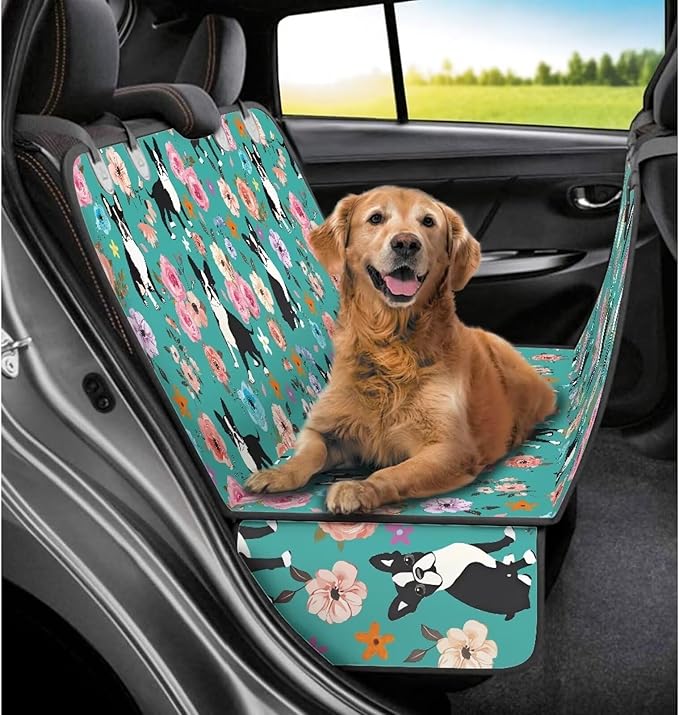 AFPANQZ French Bulldog Car Dog Cat Seat Cover