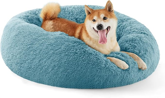 Bedsure Calming Dog Bed for Medium Dogs 30 inches 45 lbs