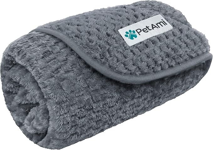 PetAmi Waterproof Dog Blanket 29x40 Gray