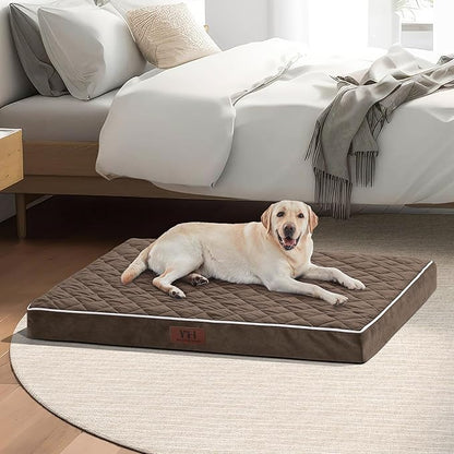 Orthopedic Dog Beds for Large Dogs with Removable Washable Cover 36 inch,