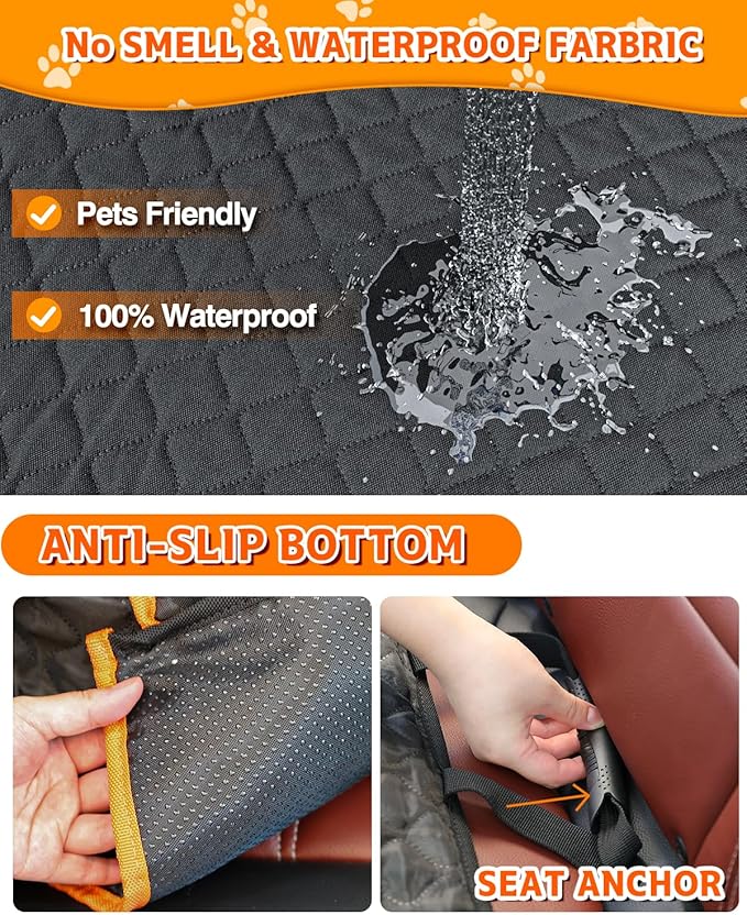 Truck Back Seat Extender for Dogs F150, RAM1500