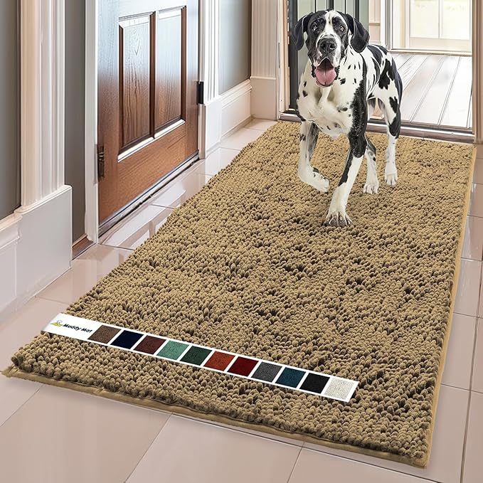 Muddy Mat® AS-SEEN-ON-TV Highly Absorbent Microfiber Door Mat and Pet Rug 59"X35"