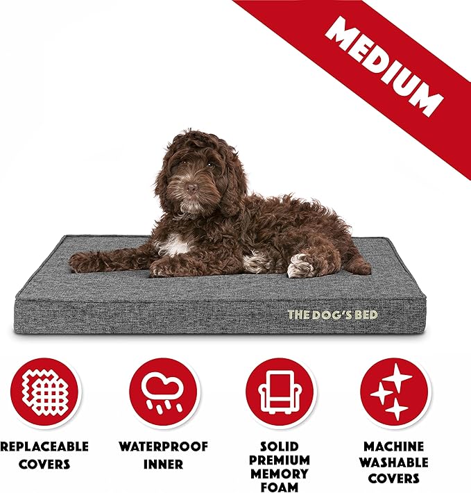 The Dog’s Bed Orthopedic Memory Foam Dog Bed
