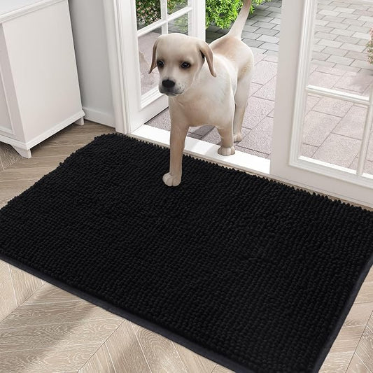 OLANLY Dog Door Mat for Muddy Paws 30x20