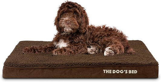 The Dog’s Bed Orthopedic Memory Foam Dog Bed 34x22x3, Pain