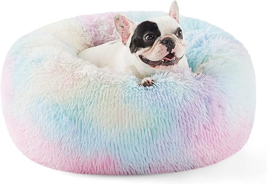 Bedsure Calming Dog Bed for Small Dogs 25 lbs 23 inches