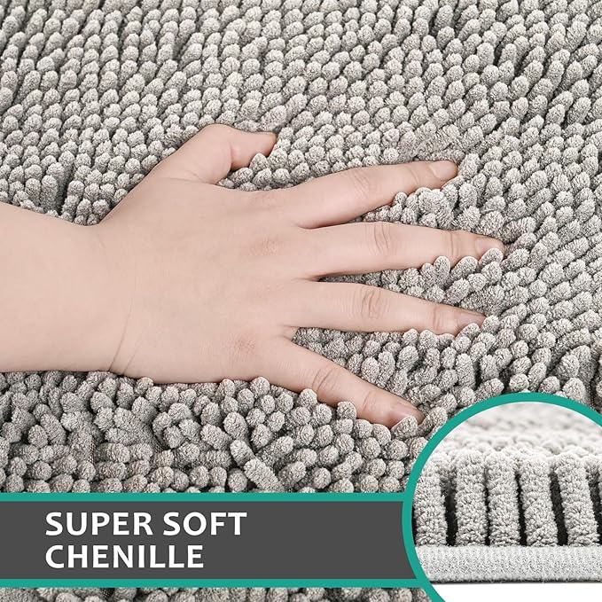 Washable Soft Microfiber Mud Mats for Dogs Large