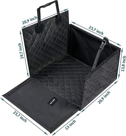 Dog car seat for The Back Seat – 23.7'' x 20.9'' x 13.8'' –